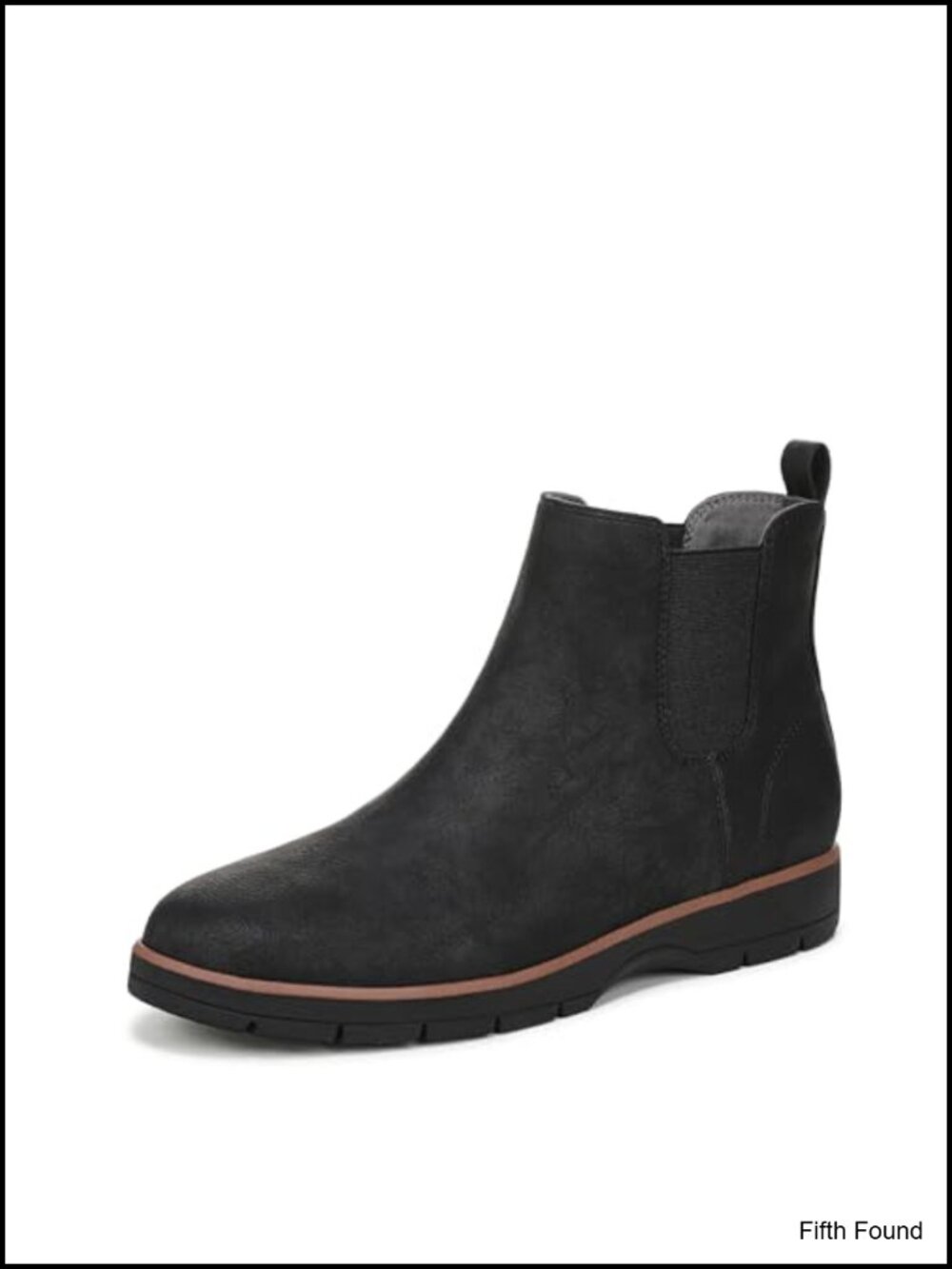 Women's Ankle Bootie Slip-On Faux Leather Comfortable Sustainable Boot
